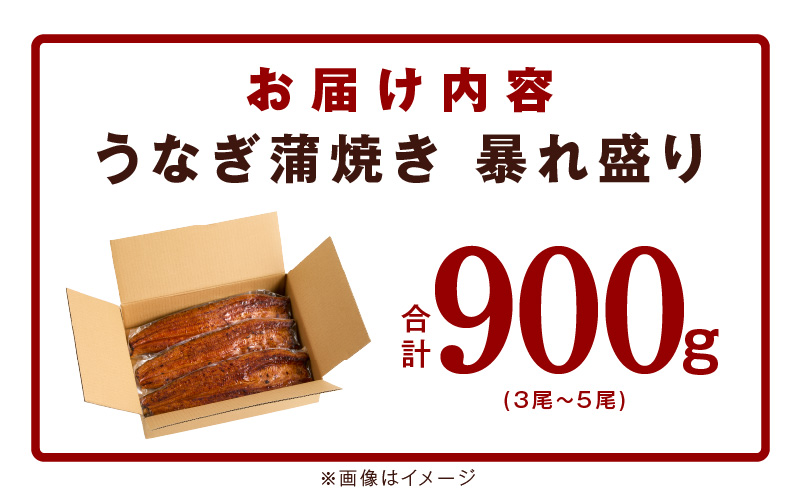 うなぎ 蒲焼き 暴れ盛り 合計 900g【鰻 真空パック 簡単調理 訳あり サイズ不揃い 人気 惣菜 うな重 うな丼 ひつまぶし にも】