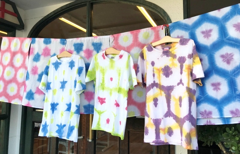 099h470 老舗呉服店で雪花絞り Tシャツの絞り染め体験 2名様分 Jalふるさと納税 Jalのマイルがたまるふるさと納税サイト