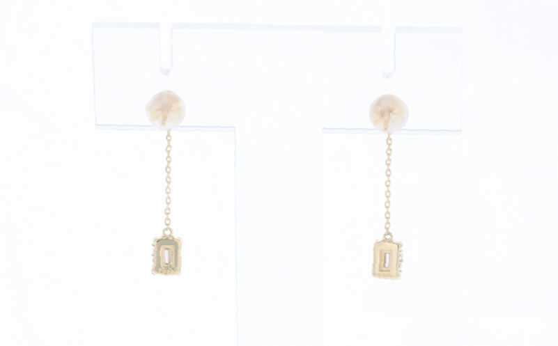 ã¢ã«ã«ã³ã·ã§ã« K18YGãã€ã€ãã¢ã¹ïŒèš 0.26ctïŒ