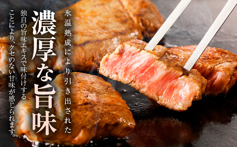 【特別規格】黒毛和牛 ヒレステーキ ＋ サイコロステーキ 合計 880g【氷温熟成×極味付け 牛肉 和牛 経産牛 訳あり サイズ不揃い 規格外 数量限定】