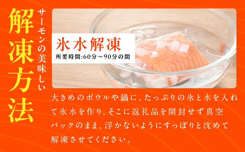 【分けて届く定期便】アトランティックサーモン 1kg 刺身用ポーション【小分け 真空パック 訳あり サイズ不揃い 刺身 海鮮丼 さーもん 鮭 さけ シャケ しゃけ 冷凍 全2回 大阪 泉佐野 大阪府 泉佐野市】