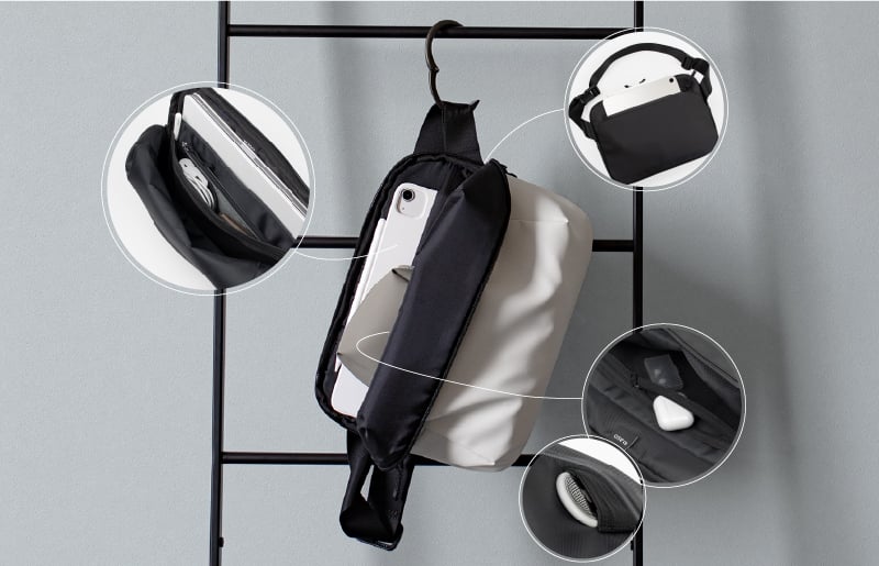 【スピード発送】スリングバッグ タフトスリング（ブラック）