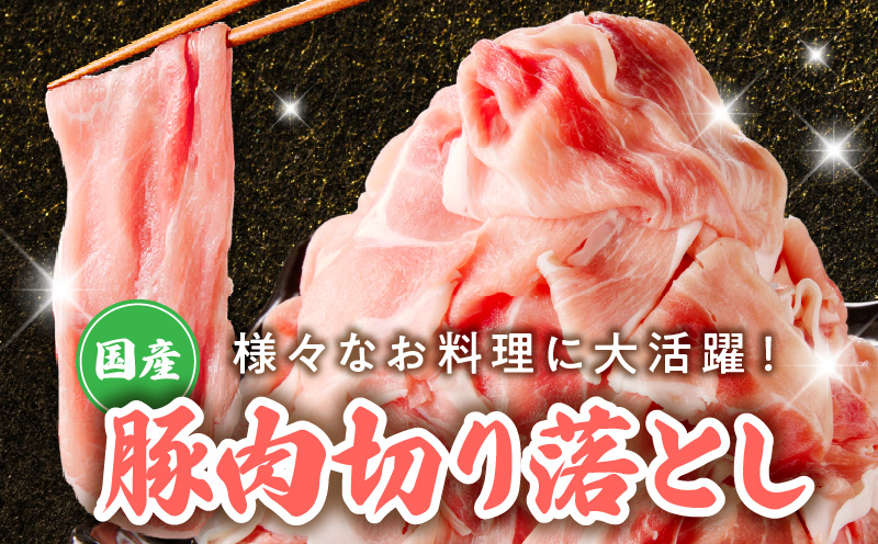 【定期便】国産 豚肉 切り落とし 2.4kg×全3回【氷温熟成×極味付け 小分け 300g×8P ぶたにく 普段使い 野菜炒め 毎月配送コース】