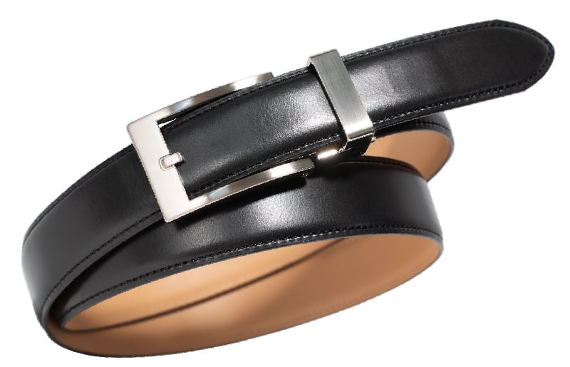 【スピード発送】本革オートロックベルト30mm幅 ブラック【革ベルト ベルト レザー ビジネス スーツ メンズ 仕事 ファッション 小物 日用品 雑貨】