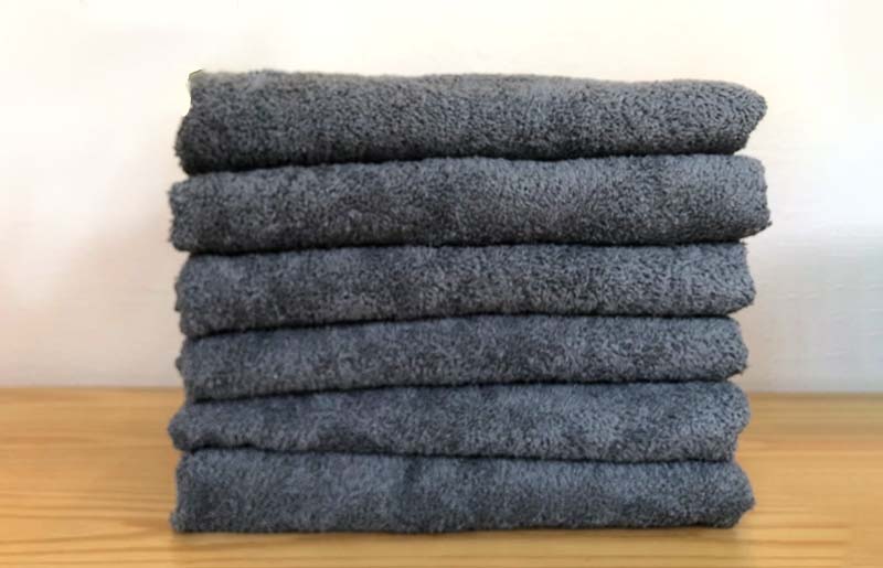 コンパクトバスタオル 6枚 シックグレー 速乾 中厚 ロングヘア にも最適 泉州タオル 国内製造 Jalふるさと納税 Jalのマイルがたまるふるさと納税サイト