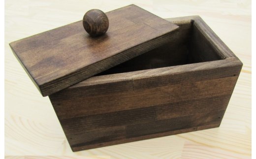 手作り木製マスクストッカー（エボニー）