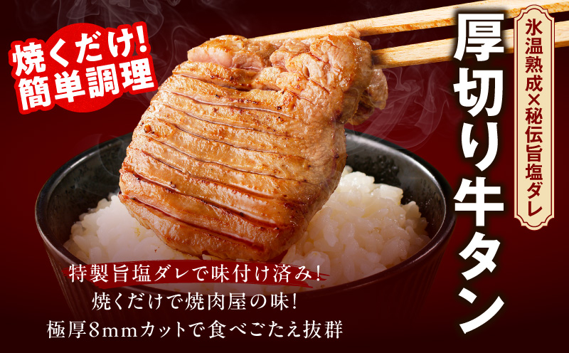 焼肉 福袋 4種セット 定期便 2kg×2回【氷温熟成×特製ダレ 食べ比べ 小分け 500g 牛肉 牛タン ヒレ ハラミ バラ 数量限定 毎月配送コース】