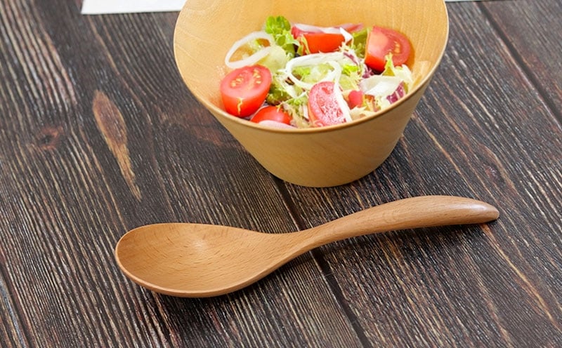  レンゲスプーン (ナチュラル) 5本セット