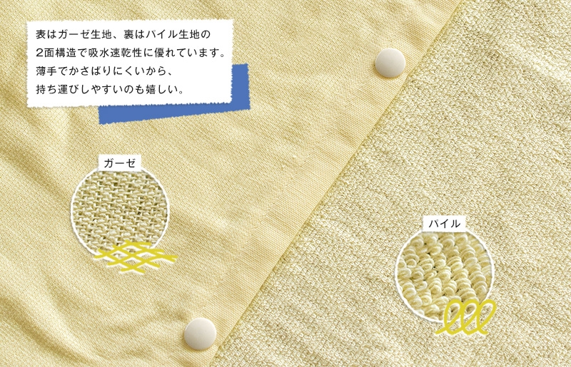 【スピード発送】スピードライ キッズラップタオル グリーン【薄手 速乾 子供用 タオル 日用品 たおる キッズ 日用品 学校用品 プール】
