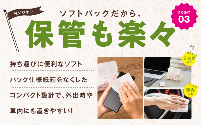 【定期便】 ソフトパックティッシュ400枚×60パック & トイレットペーパー シングル 85M巻×64ロールセット【生活用品 雑貨 日用品 必需品 常備品 まとめ買い 備蓄 防災】