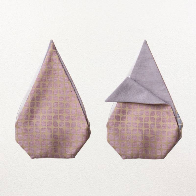 eterble sado Tea bowl bag／エターブル茶道 茶碗袋 Mサイズ プラム