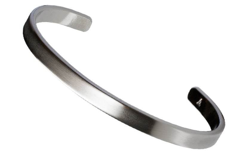 【スピード発送】バングルPRESS シルバーカラー