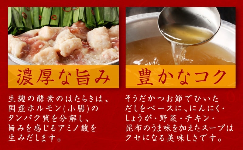 牛もつ鍋セット 15人前【国産 牛肉 ホルモン 塩こうじ スープ付き モツ 鍋 高評価 冷凍 鍋セット 簡単調理】