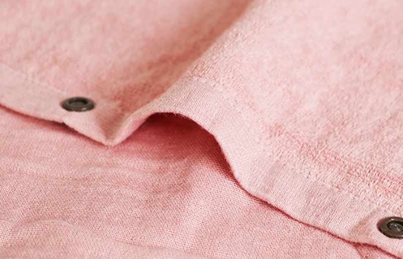 プレミアムガーゼ ラップタオル（ピンク）