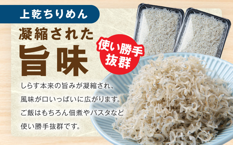 【お中元対応】泉州しらす三昧セット（釜揚げしらす＆ちりめん山椒＆上乾ちりめん）【小分け ちりめん シラス しらす sirasu 海鮮 人気 おすすめ 産地直送】