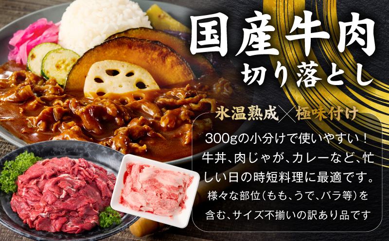 国産 牛豚鶏 4種セット 2kg【氷温熟成×極味付け 牛肉 豚肉 鶏肉 もも むね 食べ比べ 普段使い 味付き 小分け 訳あり サイズ不揃い】