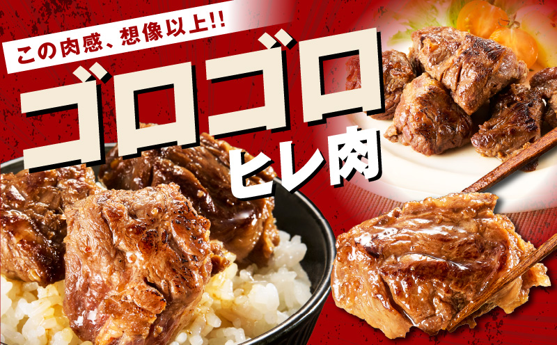 【お試し】牛ヒレ肉 切り落とし 500g【スピード発送 小分け 500g×1P 氷温熟成×特製ダレ サイズ不揃い やわらか ステーキ ひと口サイズ カット済み 大阪 泉佐野 大阪府 泉佐野市】