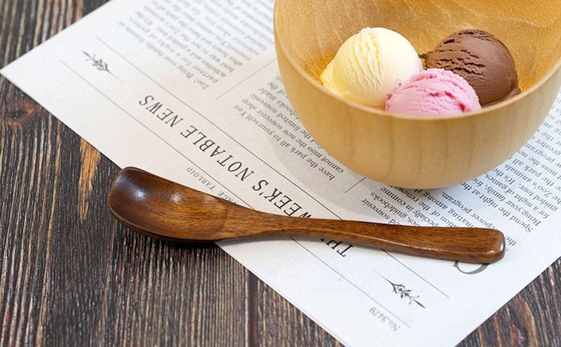 デザートスプーン (ブラウン) 1本