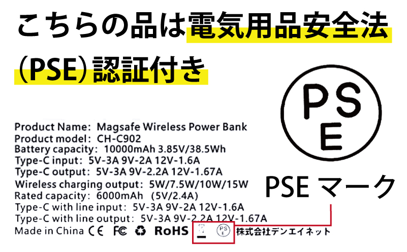 ã¢ãã€ã«ããããªãŒ 軜é å°å USB Type-C 10000mAh ã¯ã€ã€ã¬ã¹