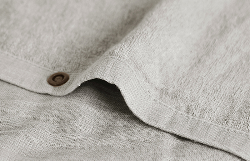 プレミアムガーゼ ラップタオル（グレー）