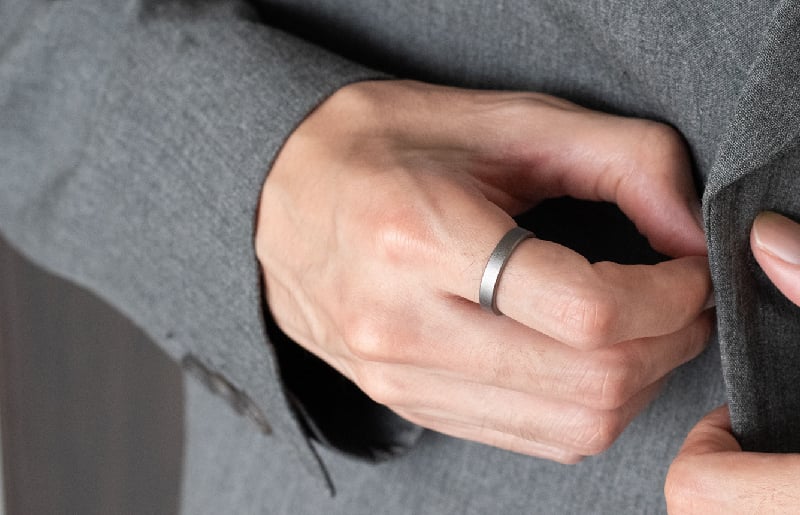 【スピード発送】オープンリング ブラックホーニング