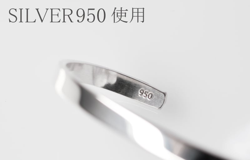 シルバー950 バングル（バレル研磨）