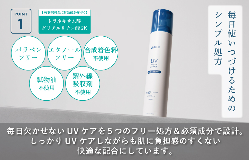 【スピード発送】ノンケミカル UVスプレー 医薬部外品 日焼け止め 130ｇ 10本セット