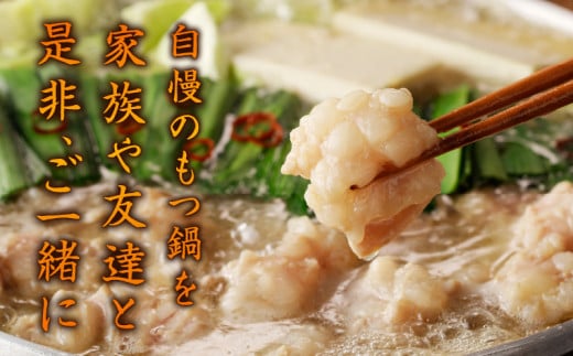 牛もつ鍋セット 12人前【国産 牛肉 ホルモン 塩こうじ スープ付き モツ 鍋 高評価 冷凍 鍋セット 簡単調理】