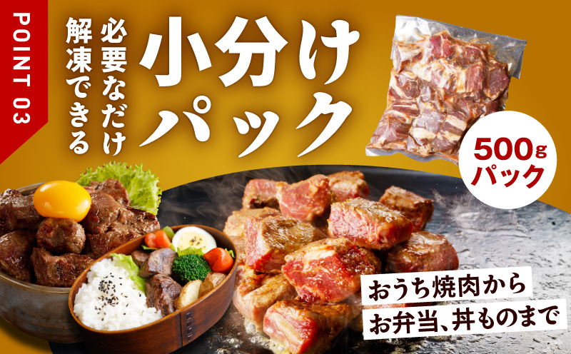 【お試し】牛ヒレ肉 切り落とし 500g【小分け 500g×1P 氷温熟成×特製ダレ サイズ不揃い やわらか ステーキ ひと口サイズ カット済み】