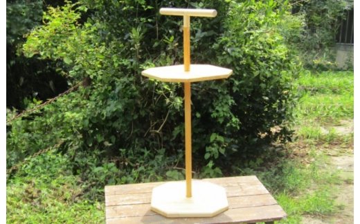 手作り木製 とまり木