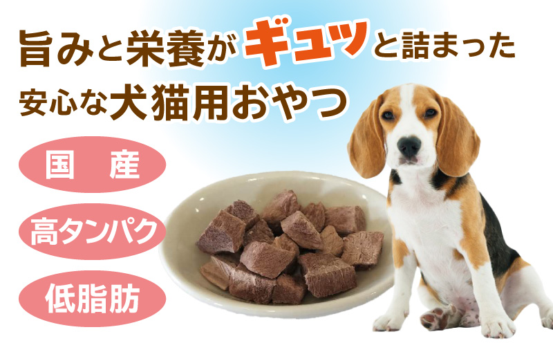 ALOHAS 馬肉フリーズドライ 犬猫用おやつ 定期便 全3回【犬猫用 国産 無添加 無着色 高タンパク 低脂肪 ドッグフード キャットフード 毎月配送コース】