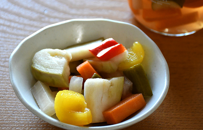 【防災】ストックピクルス 水なすピクルス和風MIX、洋風MIX 2本セットいずみピクルス NSW＜スピード発送＞