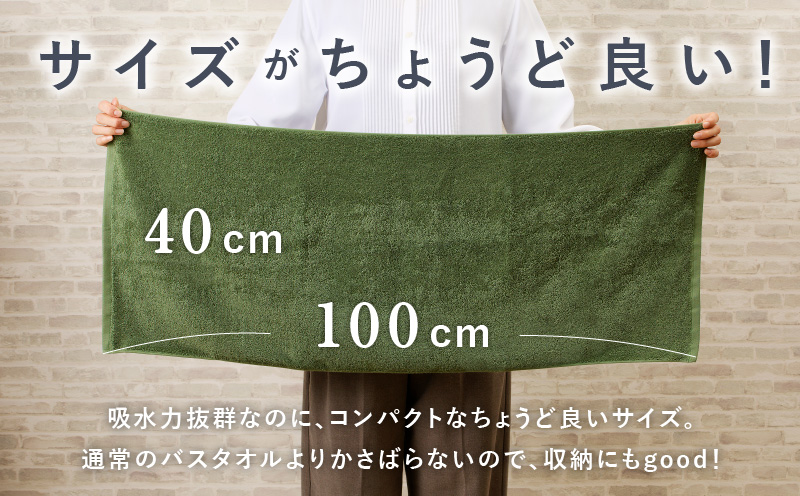 コンパクトバスタオル 8枚セット（4種×2枚）【ロングヘア用 国内生産 泉州タオル 国産 吸水 普段使い シンプル 日用品 家族 ファミリー】