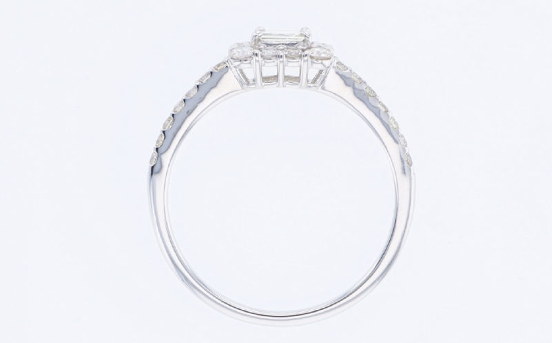 ARC-EN-CIEL PTダイヤリング（計 0.50ct）【鑑別書付き ジュエリー プレゼント ギフト ファッション アクセサリー 贈り物 贈答 お祝い 記念日】