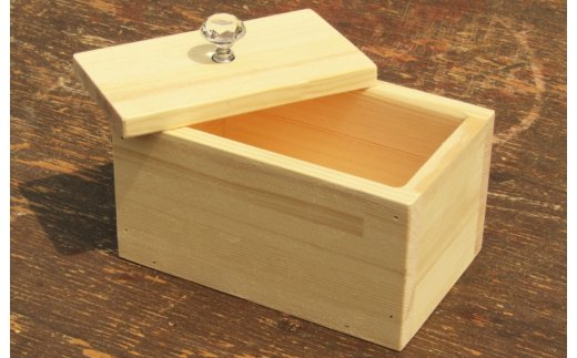 手作り木製マスクストッカー「ナチュラル」クリスタルノブ仕様