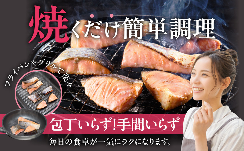 【定期便】銀鮭 切身 約50g×20切れ 全3回【お弁当サイズ 小分け 漁師 手切り 1kg さけ サケ 切り身 弁当 朝食 時短 訳あり サイズ不揃い 規格外 冷凍食品】