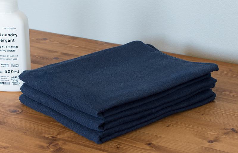 【スピード発送】スピードライガーゼバスタオル 3枚セット（ネイビー）