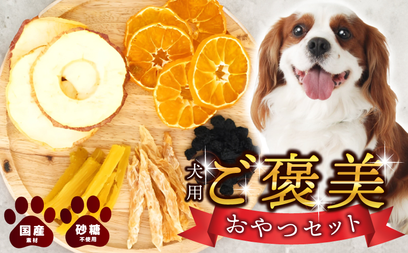 犬用ご褒美おやつセット【ドッグ いぬ 犬 イヌ おやつ ペット 果物 くだものドック 国産 安心 犬のおやつ】