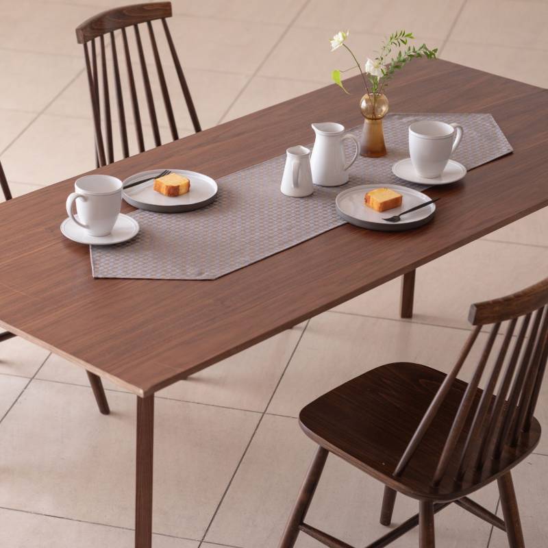 Calm Table runner with tassel／カルム テーブルランナー タッセルつき Sサイズ インディゴ