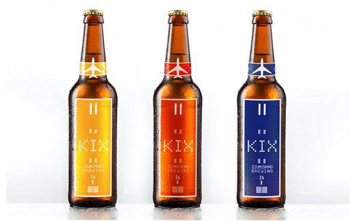 KIX BEER（３種１２本セット）【クラフトビール ビール お酒 地ビール びーる 瓶ビール 泉佐野ブルーイング】