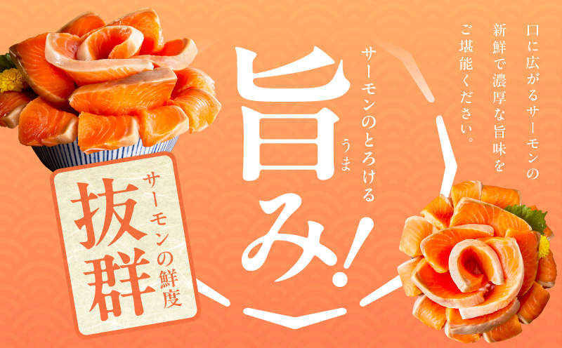 【高評価】サーモン 1kg ポーション【スピード発送 訳あり サイズ不揃い 刺身 海鮮丼 さーもん サラダ カルパッチョ 鮭 さけ シャケ しゃけ 人気 オススメ 小分け 冷凍 家計応援】