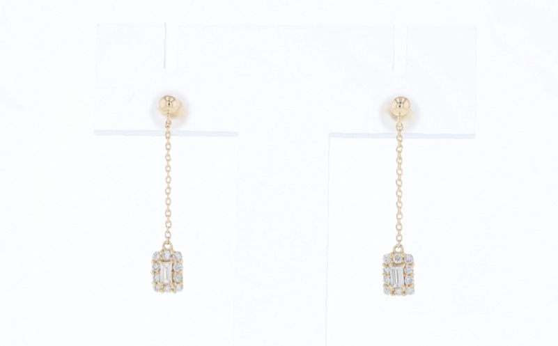 ã¢ã«ã«ã³ã·ã§ã« K18YGãã€ã€ãã¢ã¹ïŒèš 0.26ctïŒ