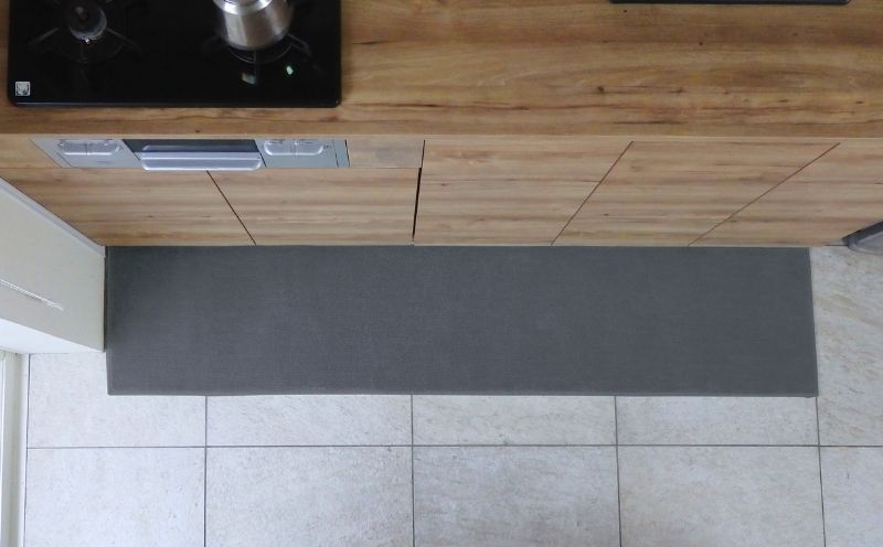 北欧風キッチンマット ラグマットタイプ 45×210cm ノーマル型 スチール 抗菌防臭 SEK 織人しきもの屋工房
