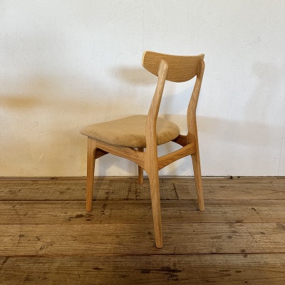 Cordial Dining Chair NAフレーム PFスウェード ベージュ【SWOF】【1558056】