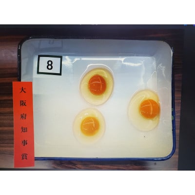 大阪府富田林産　さしみ卵　産直卵145個〜180個(季節により個数・サイズが変動します)【1590902】