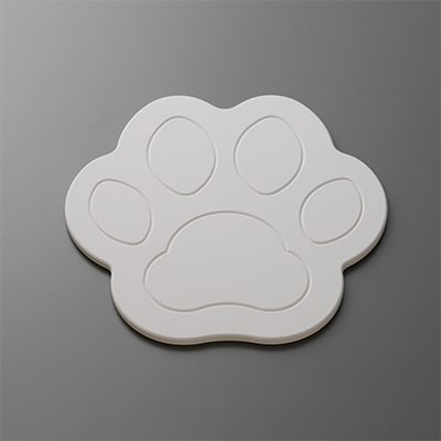 珪藻土では無い新素材　木材の様な新感覚　犬猫ペット用吸水プレート　シングルトレー【1381977】