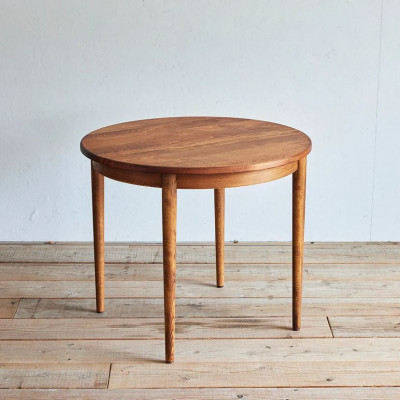 Karl Dining Round 84 Table ダークブラウン色【SWOF】【1392586】