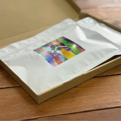 【粉:2種計200g】自家焙煎コーヒー粉(100g×2)　里山ROASTERYお楽しみセット【1695731】