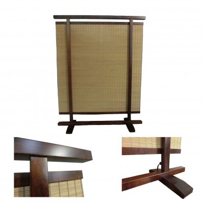 衝立 080 ライトブラウン パーティション【1518495】