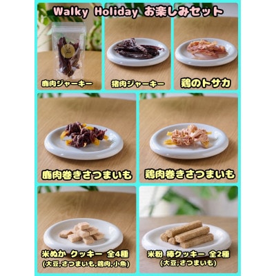 【ふるさと納税限定セット】【わんちゃん用ペットフード】WalkyHolidayお楽しみセット【1754052】